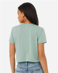 BELLA + CANVAS 8882 Dusty Blue — on model back