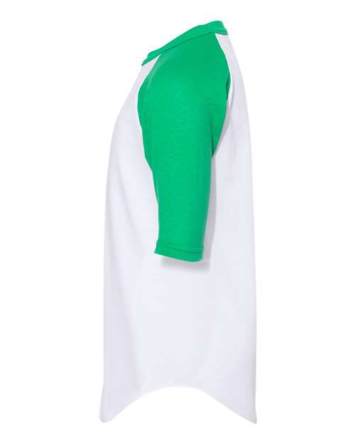 Augusta Sportswear 4421 White/ Kelly — direct side