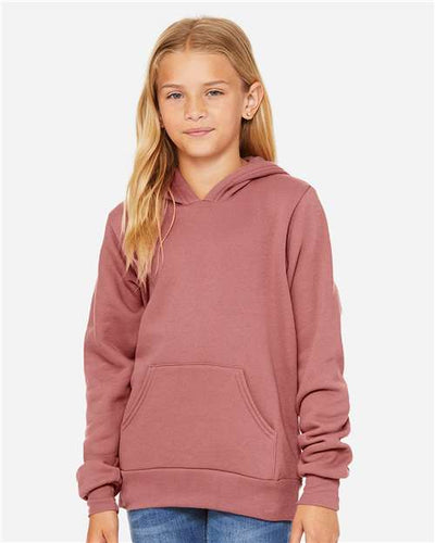 BELLA + CANVAS 3719Y Mauve — on model front