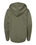 BELLA + CANVAS 3719Y Military Green — back