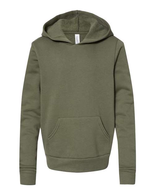 BELLA + CANVAS 3719Y Military Green — front