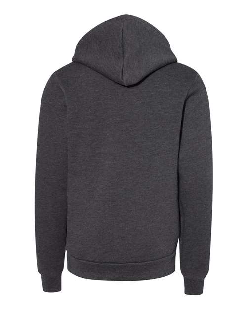 BELLA + CANVAS 3719Y Dark Grey Heather — back