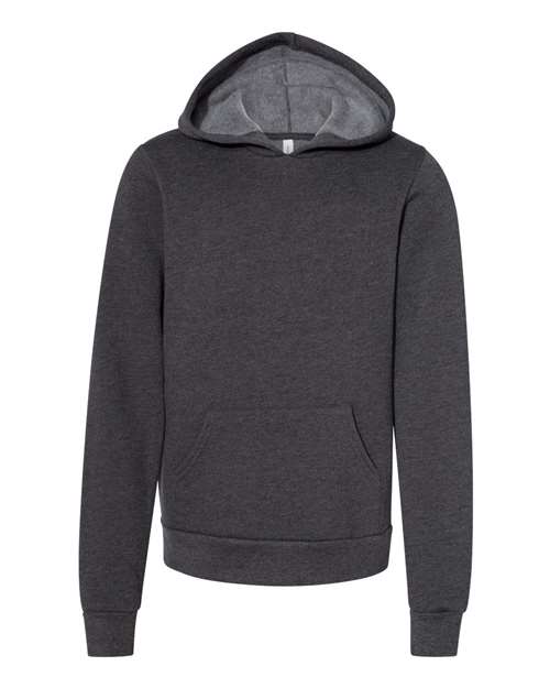 BELLA + CANVAS 3719Y Dark Grey Heather — front