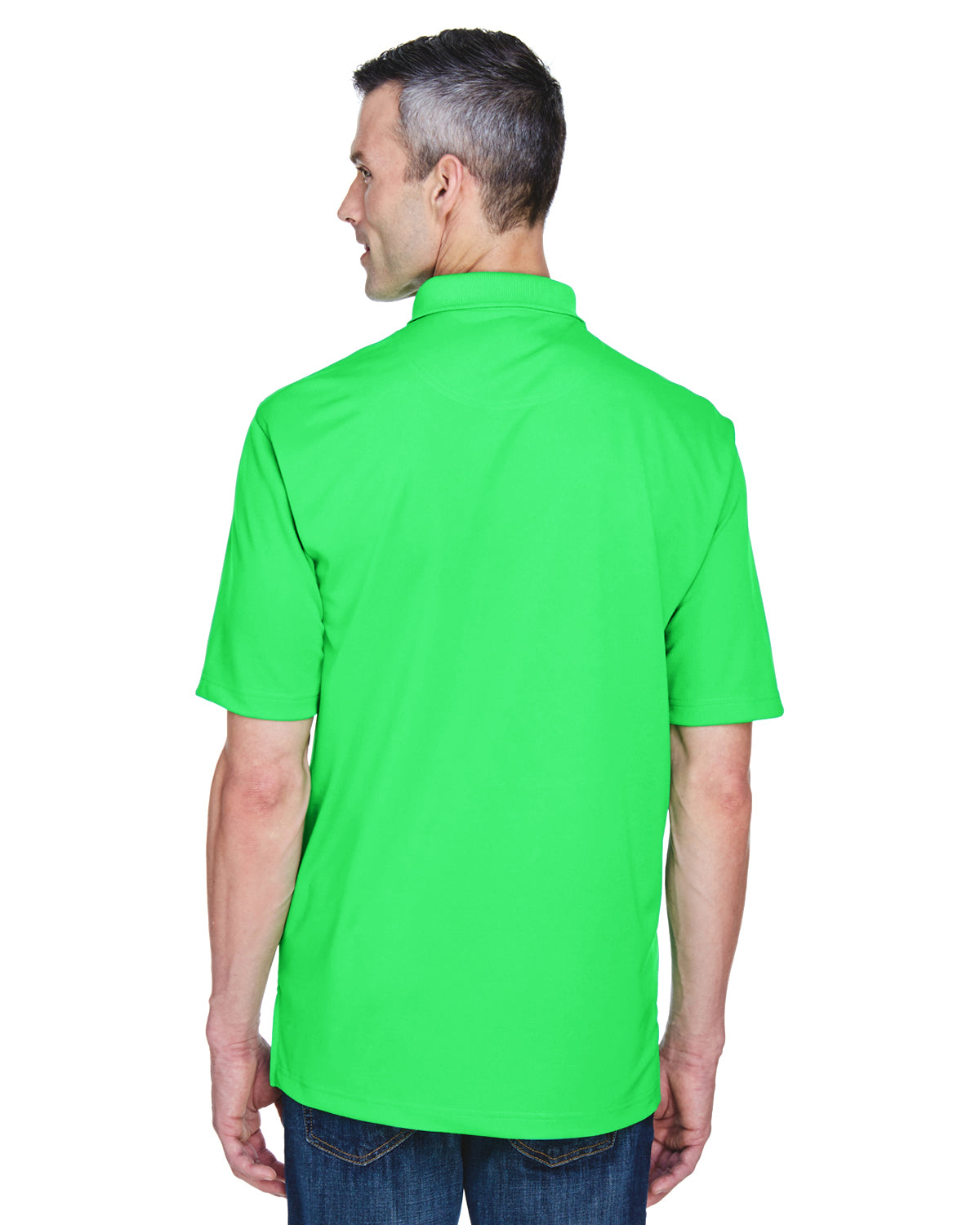 Men's Cool & Dry Stain-Release Performance Polo - Cool Green