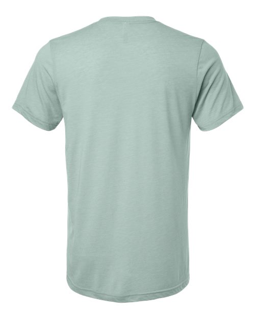 BELLA + CANVAS 3413 Dusty Blue Triblend — back