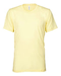 BELLA + CANVAS 3413 Pale Yellow Triblend — front