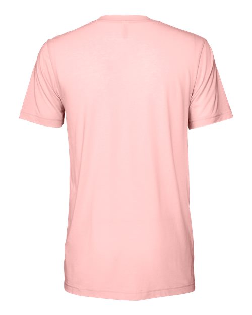 BELLA + CANVAS 3413 Pink Triblend — back
