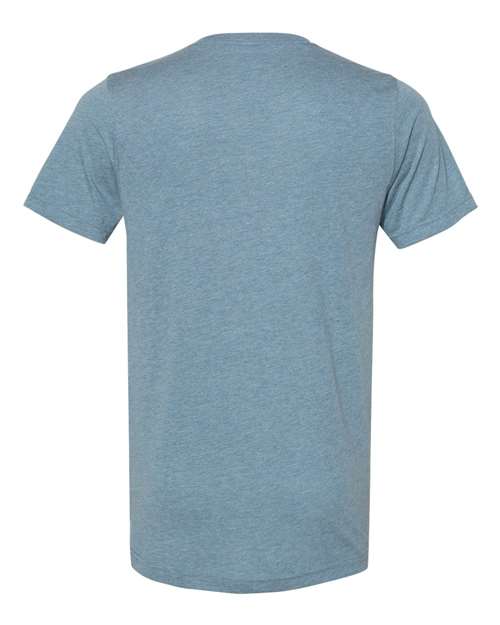 BELLA + CANVAS 3415 Denim Triblend — back