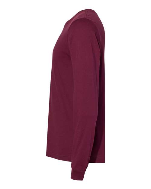 BELLA + CANVAS 3501 Maroon — direct side