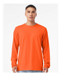 BELLA + CANVAS 3501 Orange — on model front
