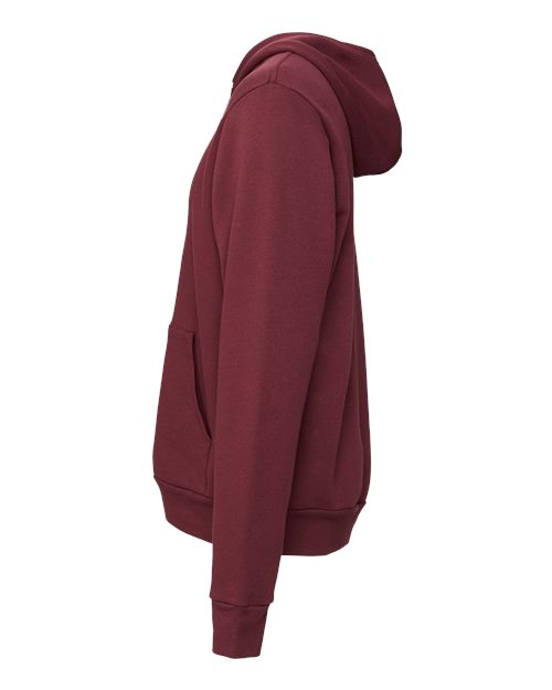 BELLA + CANVAS 3719 Maroon — direct side