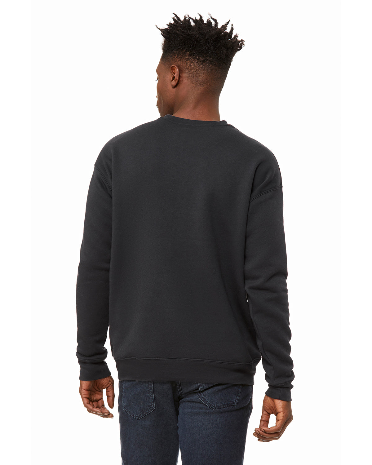 Unisex Drop Shoulder Fleece - Dtg Dark Gray