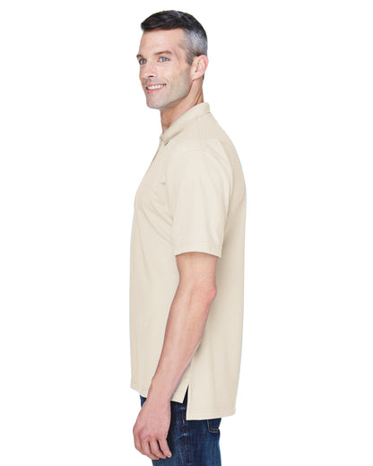 Men's Cool & Dry Stain-Release Performance Polo - Stone
