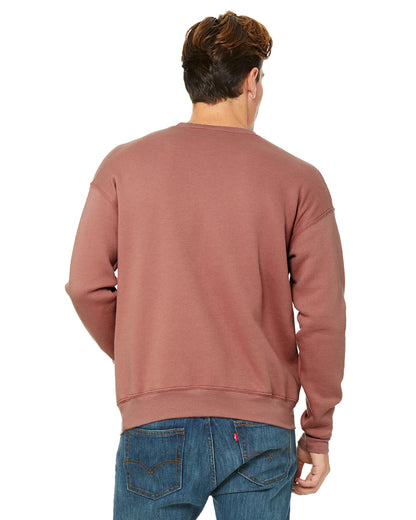 Unisex Drop Shoulder Fleece - Mauve