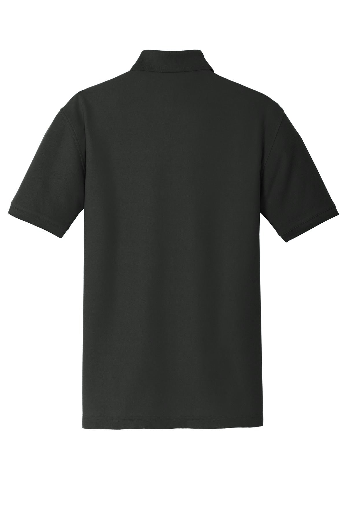 Unisex Core Classic Pique Polo - Deep Black
