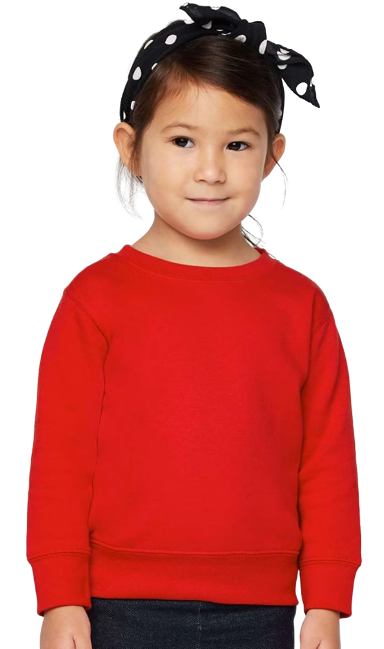 Toddler Fleece Sweatshirt - Red