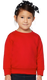Rabbit Skins 3317 - Toddler Fleece Sweatshirt - Red