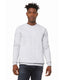 Bella + Canvas 3901 - Unisex Sponge Fleece Raglan Sweatshirt - Ash
