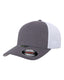 Yupoong 5511UP - Flexfit Unipanel Cap - Melange Heather/ White