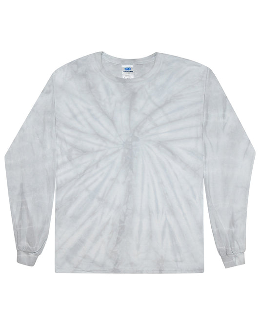 Unisex 100% Cotton Long-Sleeve T-Shirt - Spider Silver