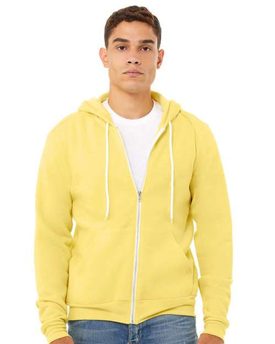 BELLA + CANVAS 3739 Yellow — on model front