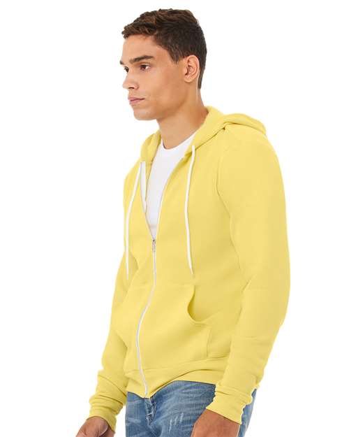 BELLA + CANVAS 3739 Yellow — on model side