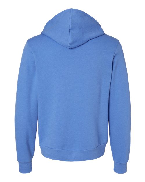 BELLA + CANVAS 3739 Heather Columbia Blue — back