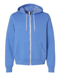 BELLA + CANVAS 3739 Heather Columbia Blue — front