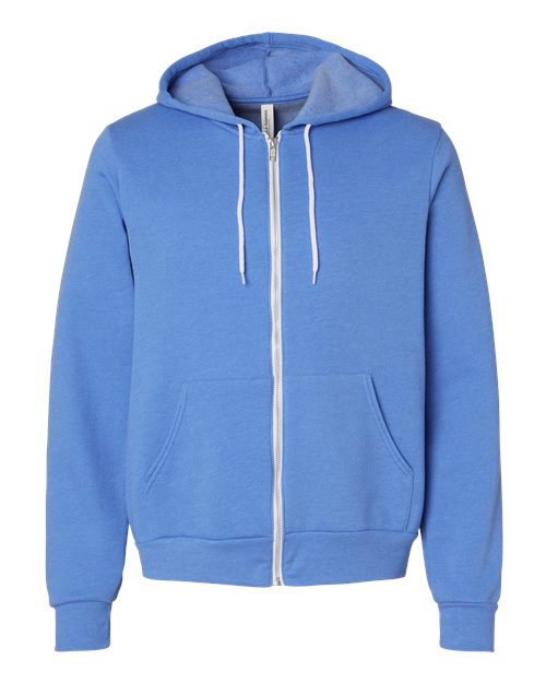 BELLA + CANVAS 3739 Heather Columbia Blue — front