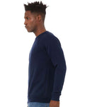 BELLA + CANVAS 3901 Navy — on model side