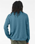 BELLA + CANVAS 3945 Heather Deep Teal — on model back