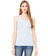 Bella + Canvas 4000 - Women's 2x1 Rib Tank - Baby Blue