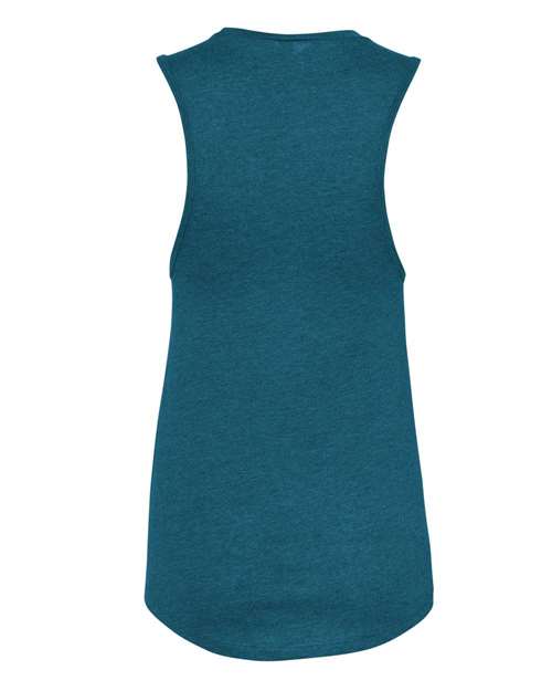BELLA + CANVAS 6003 Heather Deep Teal — back
