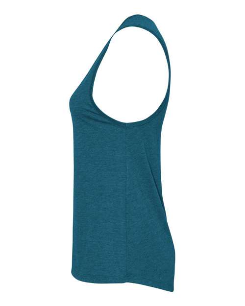 BELLA + CANVAS 6003 Heather Deep Teal — direct side