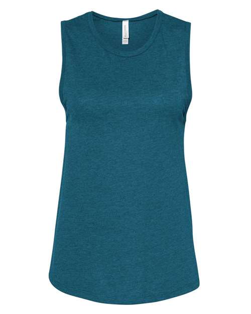 BELLA + CANVAS 6003 Heather Deep Teal — front