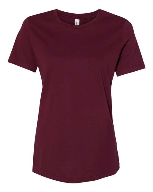 BELLA + CANVAS 6400 Maroon — front
