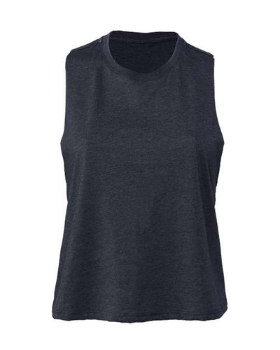 BELLA + CANVAS 6682 Heather Navy — front