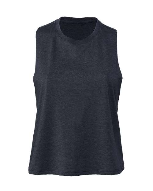 BELLA + CANVAS 6682 Heather Navy — front