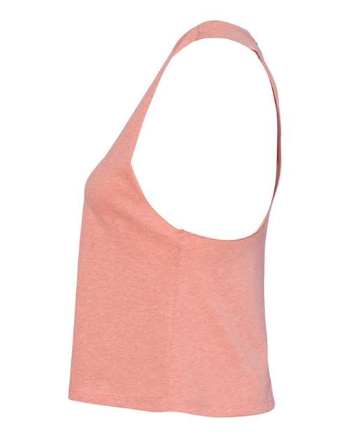 BELLA + CANVAS 6682 Heather Sunset — direct side