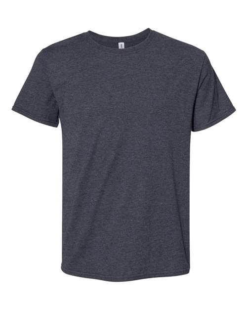 JERZEES 560MR Black Ink Heather — front