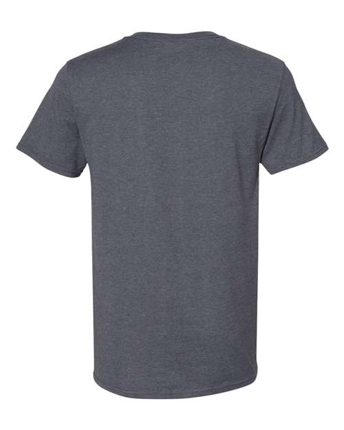 JERZEES 560MR Charcoal Heather — back