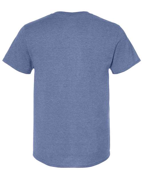 JERZEES 560MR Denim Heather — back