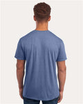 JERZEES 560MR Denim Heather — on model back