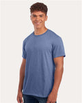 JERZEES 560MR Denim Heather — on model side