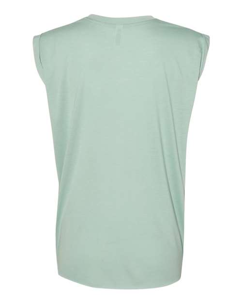 BELLA + CANVAS 8804 Dusty Blue — back