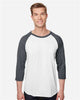 White / Charcoal Heather