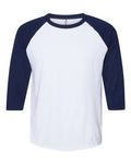 JERZEES 560RR White/ J. Navy — front