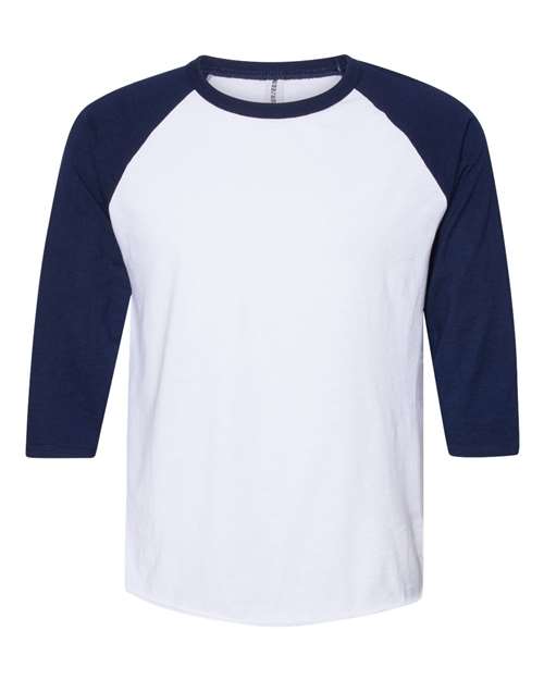 JERZEES 560RR White/ J. Navy — front