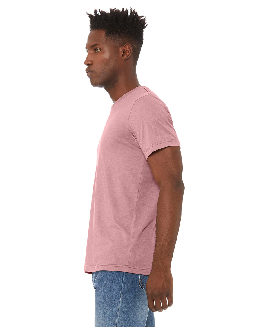 Unisex Heather CVC T-Shirt - Heather Orchid