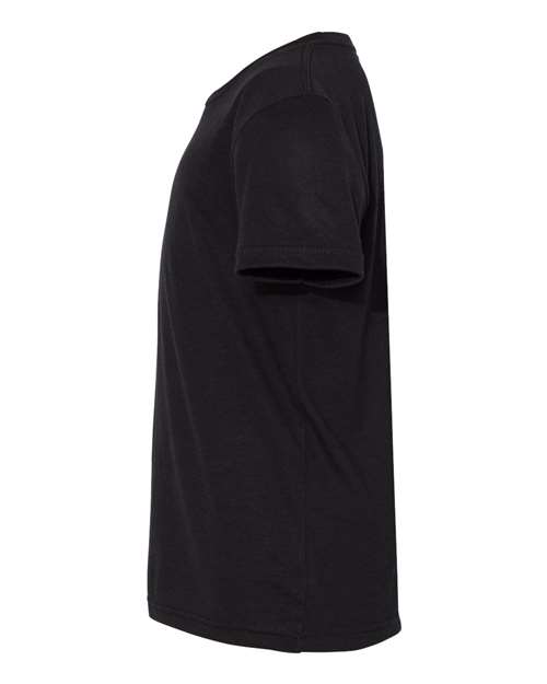 BELLA + CANVAS 3413Y Solid Black Triblend — direct side